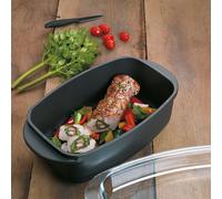 Kela Cocotte rectangulaire Kerros fonte d'aluminium 40x22,5x16cm 4,5l, 15152