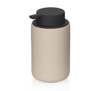 Kela Distributeur de savon Sana 300 ml beige céramique mat antidérapant avec pompe