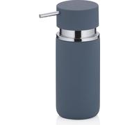 KELA Distributeur de savon céramique bleu fumé 16,5cm 6,5cm 300,0ml KL-23755