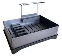 kela Égouttoir Panier égouttoir Palito en aluminium anodisé gris 12157 42 x 27,5 cm