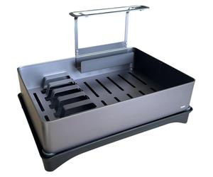 kela Égouttoir Panier égouttoir Palito en aluminium anodisé gris 12157 42 x 27,5 cm