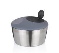 kela Essoreuse à Salade en Acier Inoxydable avec Couvercle 24,5cm, Salad Spinner, passoire en Plastique pour essoreuse à Salade ou passoire pour légumes, Fruits, Penne, Romy, Matt