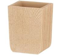 KELA Gobelet porte brosse à dents Kaiu - Aspect bois