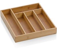 Kela Kalma organisateur de couverts 34x30x5 cm marron 12011