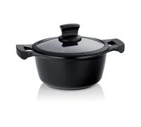 Kela Line - Faitout Fonte D'aluminium 24cm + Couvercle Verre 12219