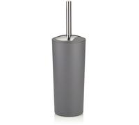Kela Set porte-brosse WC Marta 22276 Plastique Gris 11 x 11 x 36,50 cm