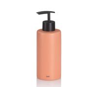 kela MATSI Distributeur de savon en céramique rose pêche, 300 ml, élégant distributeur de savon pour salle de bain ou cuisine