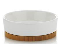 Kela Natura porte-savon sur pied blanc-bois 20969