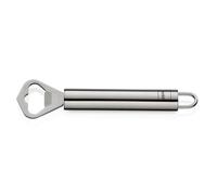 kela Ouvre-bouteilles en acier inoxydable 16 cm RONDO, ouvre-bière, décapsuleur avec perforateur de boîtes, lavable au lave-vaisselle, brillant