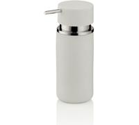 kela Distributeur de Savon 300 ML per, Distributeur de Savon Blanc Céramique, Surface antidérapante, Flacon Pompe, Distributeur de Liquide Vaisselle, Mat