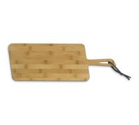 kela Planche à découper 52 x 18 x 1,5 cm COSMA, planche de service avec poignée, planche à découper en bambou grande, plateau de service, planche en bois, Brun Clair