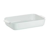 Kela plat allant au four Ester 34 5 x 20 cm porcelaine blanche