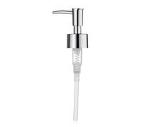 kela Pompe distributrice de Savon Lina, Pompe distributrice de Savon de Rechange, Plastique ABS chromé, Argent Brillant