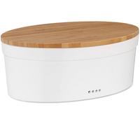 Kela Salena panetière 36.5x23.5x14 cm blanc 12064