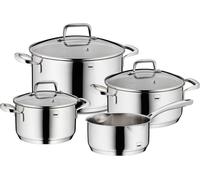 KELA Set de casseroles Flavoria acier inoxydable 18/10 argent brillant 4pcs