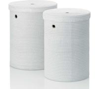 KELA Set de paniers de nettoyage RIMOSSA PP plastique, blanc KL-22980