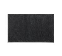 kela Tapis de Bain antidérapant 60 x 100 x 1,5 cm Maja, Tapis de Salle de Bain Gris foncé, Lavable, Polyester recyclé, Tapis de Bain Moelleux