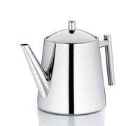 kela Théière avec filtre, théière en acier inoxydable 1,7 l ANCONA, théière pour thé en vrac et sachets de thé, bouilloire à thé