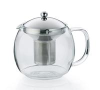 kela Théière en verre avec filtre, en verre 1,5 l CYLON, Verseuse en verre pour thé en vrac et sachets de thé
