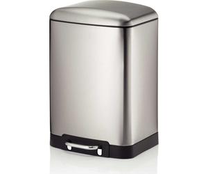 KELA Treteimer Davino silent close 12l 27x23,5cm H:40cm Edelstahl matt
