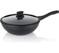 KELA Wok Stella Nova fonte d'aluminium noir 10,0cm 30,0cm 5,0l KL-12229