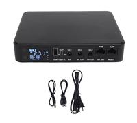 Kelawoly Alimentation UPS 18 000 MAh, Sauvegarde Ininterrompue (Prise UE) | Boîtier ABS Ignifuge, Plusieurs Sorties DC/USB/POE, Compatible avec les Routeurs, les Scanners D'empreintes Digitales et