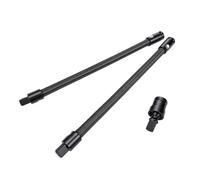 Kelawoly Barre D'extension D'impact Flexible de 1/2 Pouces, Rallonge D'arbre Flexible, Rallonge de ouille pour les Zones Difficiles D'accès avec Verrouillage à Ressort de C