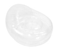 Kelawoly Chaise Gonflable Transparente, PVC Clair, Siège à Air | Soutien Lombaire Ergonomique, PVC Haute qualité sans Odeur, Utilisation Intérieure et Extérieure pour Fêtes de Jardin,