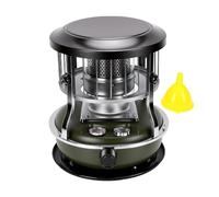 Kelawoly Chauffage au Kérosène Intérieur Extérieur Portable 4,6 L Réglable en Hauteur sans Fil Rouge avec Gril de sécurité Arrêt Automatique Dessus Plat pour la Cuisine pour Tente de (Vert OD)