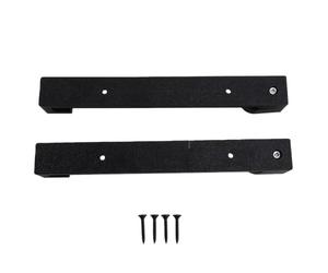 Kelawoly Ensemble de Supports de Montage sur Rail, 2 Pièces, Support de Montage sur Rail de Guidage avec Matériau ABS pour Organisateur de Stockage de Guide de Scie sur