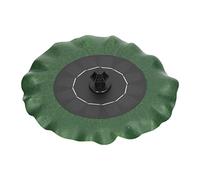 Kelawoly Fontaine Flottante en Forme de Feuille de Solaire, 8 Buses en ABS
