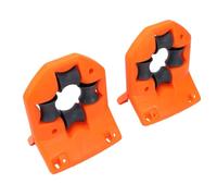 Kelawoly Guide de Tuyau D'arrosage, Rouleau de Guidage pour Angle Mural, | Usage Extérieur en Plastique, évite les Torsions, pour Tuyaux jusqu’à 50 Mm