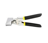 Kelawoly Pince à Border à Mâchoire Droite avec Ressort de Rappel Puissant | Mâchoire en Acier 45, Largeur de Tête de 75 Mm pour Chemins de Câbles en PVC et Panneaux Métalliques, Compact pour