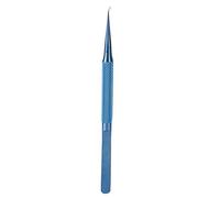 Kelawoly Pince en Alliage de Titane Pointe 0,15 Mm, Anticorrosion (Bent | Outils de réparation électronique, antimagnétique, soudure à pointe fine, utilisation en laboratoire, fabrication de bijoux
