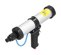 Kelawoly Pistolet à Calfeutrer Pneumatique, 310 Ml Régulateur D'air en | Contrôle de pression d\'air réglable 0-123psi, poignée ergonomique antidérapante, poussée de 1,45 kn, fonctionnement de 6,8