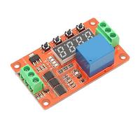 Kelawoly Relais Temporisé Module 18 Fonctions Précision 0.01s (12V) | Contrôleur de synchronisation programmable, interface à 3 fils, puissance anti-retour, précision 0,1-0,01 s, carte relais