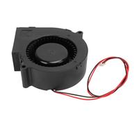 Kelawoly Ventilateur Radial 12V, 37.39CFM à Double Roulement à Billes | Boîtier en PBT et Fibre de Verre, Compatible avec Routeur Réseau, Armoire de Contrôle, Automatisation D'usine, Durée de Vie