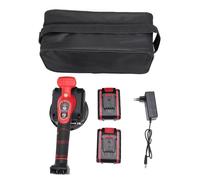 Kelawoly Vibromasseur de Carrelage sans Fil 21 V, Outil de Pose de Carrelage Portatif avec Ventouse de 130 Mm, capacité de Charge de 75 Kg, 5 Réglages de Vitesse, 2 Piles de 7 500 MAh (Prise UE