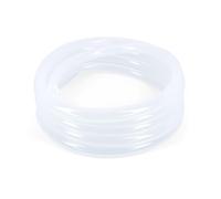 Kelepu Tuyau en Silicone de Qualité Alimentaire 10 x 14 mm, Tuyau Souple Transparent de 3 Mètres pour Applications à Basse Pression