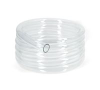 Kelepu Tuyau Flexible en PVC de 14 x 16 mm, Tube en Plastique Transparent de 5 Mètres, Tuyau à Paroi Mince d'une Épaisseur de Paroi de 1 mm pour Applications Basse Pression