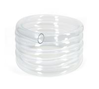 Kelepu Tuyau Flexible en PVC de 16 x 18 mm, Tube en Plastique Transparent de 5 Mètres, Tuyau à Paroi Mince d'une Épaisseur de Paroi de 1 mm pour Applications Basse Pression