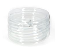 Kelepu Tuyau Flexible en PVC de 18 x 20 mm, Tube en Plastique Transparent de 5 Mètres, Tuyau à Paroi Mince d'une Épaisseur de Paroi de 1 mm pour Applications Basse Pression