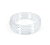 Kelepu Tuyau Flexible en PVC de 4 x 6 mm, Tube en Plastique Transparent de 5 Mètres, Tuyau à Paroi Mince d'une Épaisseur de Paroi de 1 mm pour Applications Basse Pression