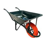 KELI - Brouette Rénovation Roue Increvable, 75L, Chariot de Transport, Poignées Ergonomiques, Usage Intensif