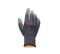 KELI Protect 142006 Gants de Travail, Manutention, Mécanicien, … Gant PU Gris, Taille 8, Gants de Protection enduit PU support polyester
