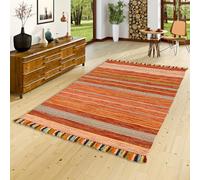 Kelim Kalleen - Tapis Naturel - Terracotta - 6 Tailles