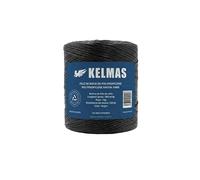 Kelmas - Corde - Ficelle - Raphia - 300m - 1kg - 4MM - Corde Agricole - Corde de Jardinage - Corde d'emballage - Corde Artisanale - Corde de Palissage - Corde à Tomates - Corde Noire