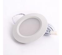 Keloc Downlights pour Plafond, Spot LED | Luminaire encastré à Del Blanc Chaud à intensité Variable Plafonnier à Del Blanc 12V - Downlight encastré