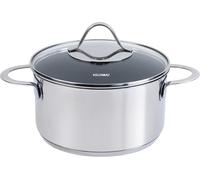 Kelomat Fleischtopf 20 cm, 3,7 litres, avec couvercle en verre, modèle CALIPSO