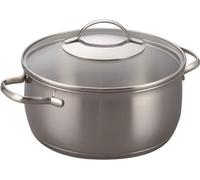 Kelomat Marmite à rôtir Torrano avec couvercle Ø16cm 1,5 litre acier inoxydable